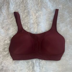 Lululemon Run Times Bra in Red Merlot 36DD